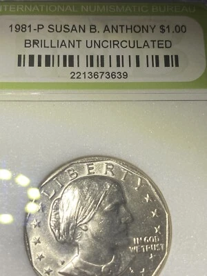 1981-P SBA$1 Susan B. Anthony Dollar - Image 1 of 2
