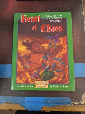 Heart Of Chaos Doomstones Campaña Warhammer Fantasía Juego de rol Hogshead GW Foto 1 de 2