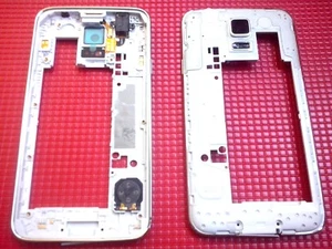Middle Frame Cornice Telaio Centrale Samsung Galaxy S5 G900f 100% Originale - Foto 1 di 6
