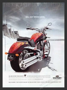 Victory Vegas Jackpot Motorcycle 2000s Print Advertisement Ad 2008 - Picture 1 of 1