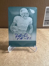 2013 Panini Black Patrick Peterson Printing Plate Auto 1/1 Cardinals