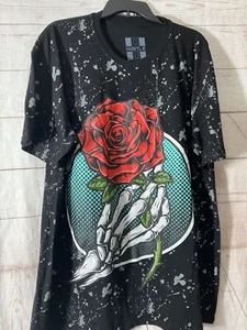 Hustle Herren T Größe 3xL schwarz/weiß/rot - Bild 1 von 10