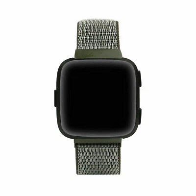 Correa de reloj deportiva tejida de nailon para Fitbit Versa / Versa 2/lite Foto 1 de 4