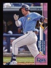 HUNTER RENFROE 2020 TOPPS MINI PINK PARALLEL #21/25 TAMPA BAY RAYS #U-198