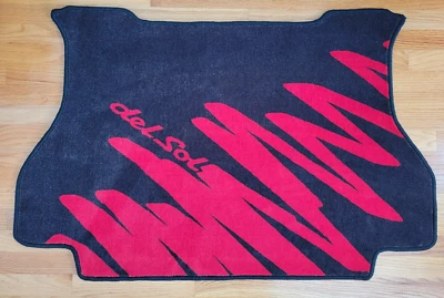 Milano Red Replica Honda Del Sol Zig Zag Trunk Mat - Trunk Mat Only - Image 1 of 4