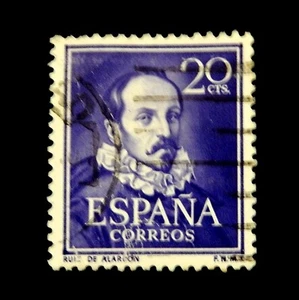 Spanish Stamps /. 1950 / Ruiz de Alarcon. Used - Picture 1 of 1