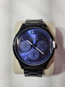 Reloj Hombre AMERICAN EXCHANGE Movimiento Cuarzo Gunmetal Pulsera Analógico 45mm - Imagen 1 de 8