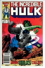 Incredible Hulk #326 VF Marvel (1986) -Rick Jones vs Bruce Banner -Newsstand