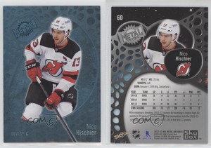 2022-23 Skybox Metal Universe Blue Spectrum FX Nico Hischier #60