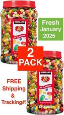 2 PACKS Kirkland Signature Jelly Belly Jelly Beans 49 Flavors 2 Packs 4 Lbs Each