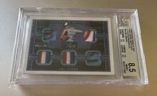 2023 Panini Three And Two 1/1 Phil Niekro Patches BGS 8.5 GAME WORN
