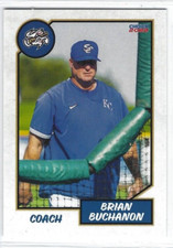 2022 Omaha Storm Chasers (Triple-A Kansas City Royals) Brian Buchanon