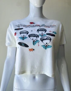 Vintage BEATLES T-Shirt 60er M L Damen RAR Vicki Robin Einzelnaht Baumwolle - Bild 1 von 17