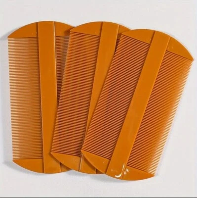 3 Pcs Anti Static, Fine Tooth Comb For Head Care, Nit & Lice Removal Fine Comb - Image 1 of 4