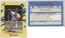 1990 Classic Update Yellow Travel Edition John Burkett #T6