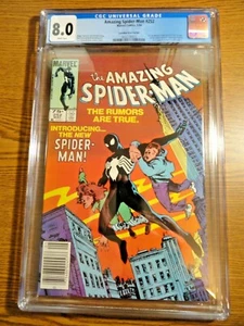 Amazing Spider-man #252 RARE Canadian Price Variant CGC 8.0 Key 1st Print Marvel - Picture 1 of 3