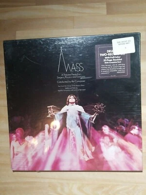 Leonard Bernstein's MASS (Deluxe 2 Record Set with 32-Page Booklet) NEW, SEALED - Image 1 of 4