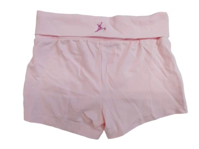 Pantalones Cortos FUTURE STAR Capezio Cintura Roll para Niñas, Rosa - MEDIANOS Foto 1 de 4