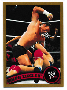 Dolph Ziggler 2011 Topps WWE Gold Card # 13 40/50