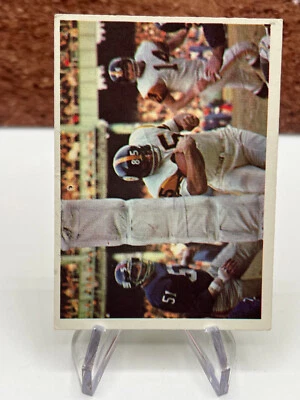 1966 Philadelphia Football #156 Pittsburgh Steelers VS New York Giants - Image 1 of 2