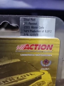 Steve Park #1 Pennzoil 2003 Monte Carlo Maßstab 1:24 Diecast Nascar Modell - Bild 1 von 6