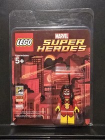 LEGO 2013 SDCC MARVEL Spider Woman Minifigure Exclusive Rare San Diego Comic Con