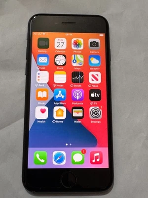 Apple iPhone 7 - 128GB - Jet Black (Unlocked) Good Condition - Image 1 of 4