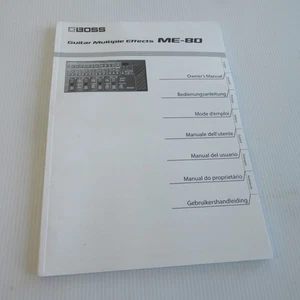Boss ME-80 Gitarre Multi-Effekte Bedienungsanleitung OEM - Bild 1 von 6