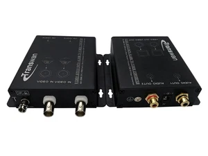 2 Ch RCA Audio & 2 Ch Camera Video to Fiber Converter 20Km SM Fiber or 2 Km MMF - Picture 1 of 8