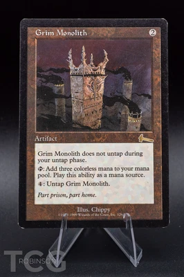 Grim Monolith: 1999 Magic the Gathering - Urza's Legacy Regular - Image 1 of 2
