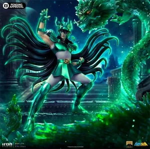 Iron Studios Dragon Shiryu Deluxe Saint Seiya Art Scale 1/10 Statue Model New - Picture 1 of 11