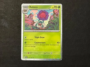 POKEMON SURGING SPARKS 14 RABSCA COSMIC HOLO BLISTER PROMO RARE HTF - Picture 1 of 2