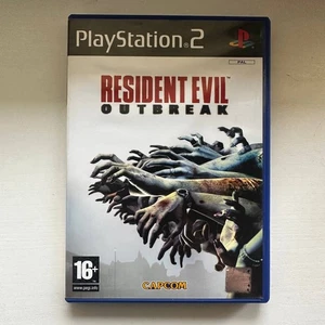 Resident Evil - Outbreak Capcom Sony Playstation 2 MINT - Picture 1 of 4