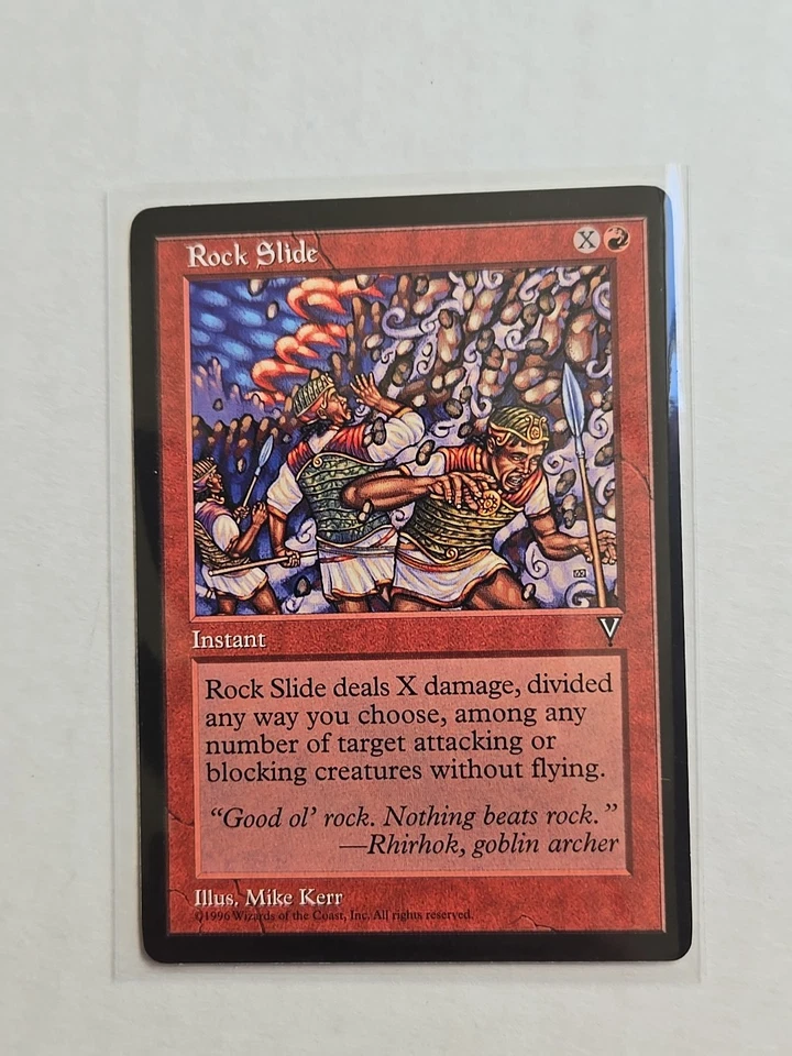 Rock Slide - Visions - LP - MTG Magic - Common - Instant - Image 1 of 1