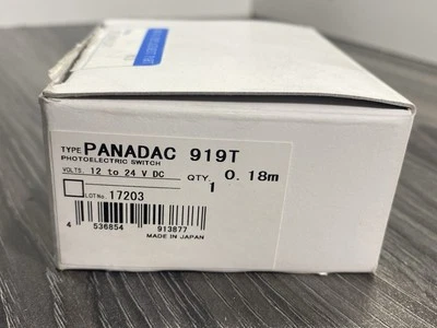 for Panasonic PANADAC 919T N310P919T Photoelectric Switch Sensor 12-24VDC 0. 18M - Image 1 of 4