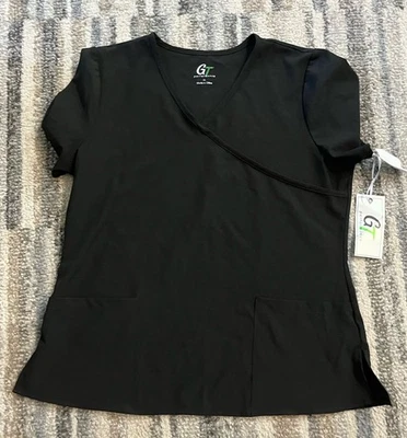 Blusa Médica para Mujer XL Negra Foto 1 de 3