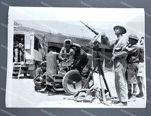 WWII US Soldiers Tobruk Africa Original Press Photo - Picture 1 of 2
