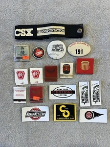 Vintage Railroad Memorabilia that I had in storage.   Various Items.  Used. - Picture 1 of 7