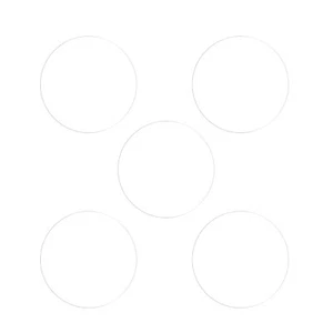 5pcs 20mm Soft TPU Anti-scratch HD Clear Round Watch Glass Screen Protectors - Zdjęcie 1 z 7