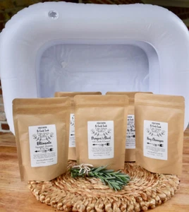 Dreadlocks inflatable deep cleanse basin + a bicarb soak your choice of flavour  - Foto 1 di 3