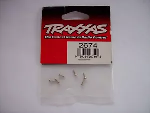 Tornillos de accionamiento automático Traxxas 2674 M2x6 mm cabeza redonda Phillips (6) - Imagen 1 de 3