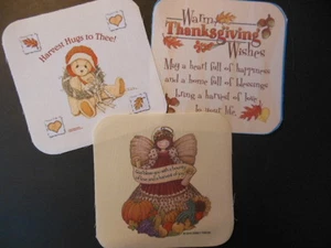 Fall, Harvest, Thanksgiving Potholder fabric pieces, 6.5"x 6.5" - Picture 1 of 4