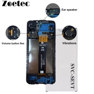 Service Pack de reemplazo de pantalla LCD original genuina para Samsung A12 SM-A127F - Imagen 1 de 5