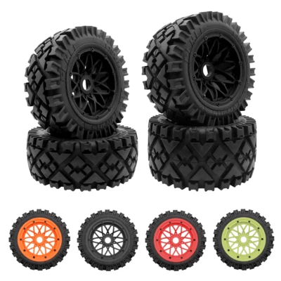 RC 1/5 Nylon Felgen Vorder Hinterrad Allradreifen für HPI Rovan KM Baja 5B SS - Bild 1 von 4