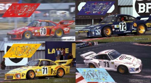 Decals Porsche 935 Le Mans 1979 1:32 1:24 1:43 1:18 slot decals Newman Akin
