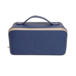 The London Train Case Co. - Navy and Stone Train Case - Picture 1 of 4