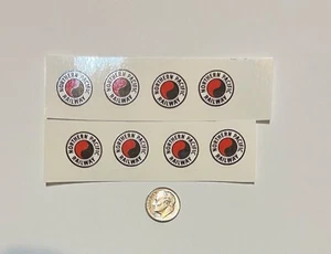 NORTHERN PACIFIC DIESEL/FREIGHT 8 PIECE SET NOSE/TENDER WATERSLIDE DECAL LOOK! - Picture 1 of 2
