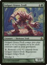 Golgari Grave-Troll Ravnica: City of Guilds NM Green Rare MAGIC CARD ABUGames