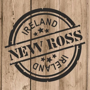 Neu Ross Aufkleber Vinyl 10 cm / 4" Decal Stempel Neu Ross Irland Eire Auto Laptop - Bild 1 von 4