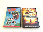 LOT DVD Necessary Roughness + Invincible 2-Football